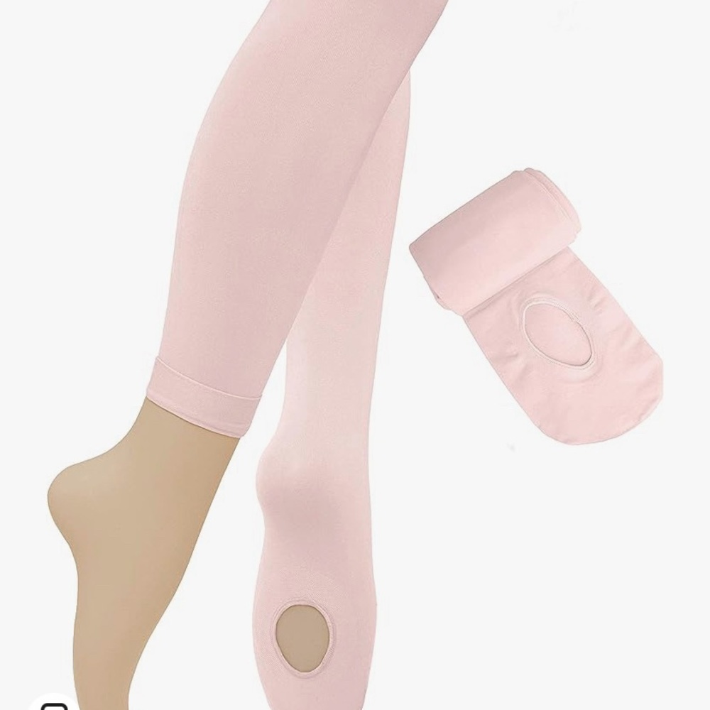 Dancing girls ballet pro transition tights ultra soft.